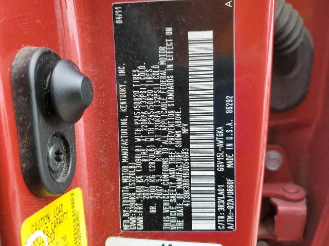 Photo 11 VIN: 4T3BK3BB1BU054683 - TOYOTA VENZA 