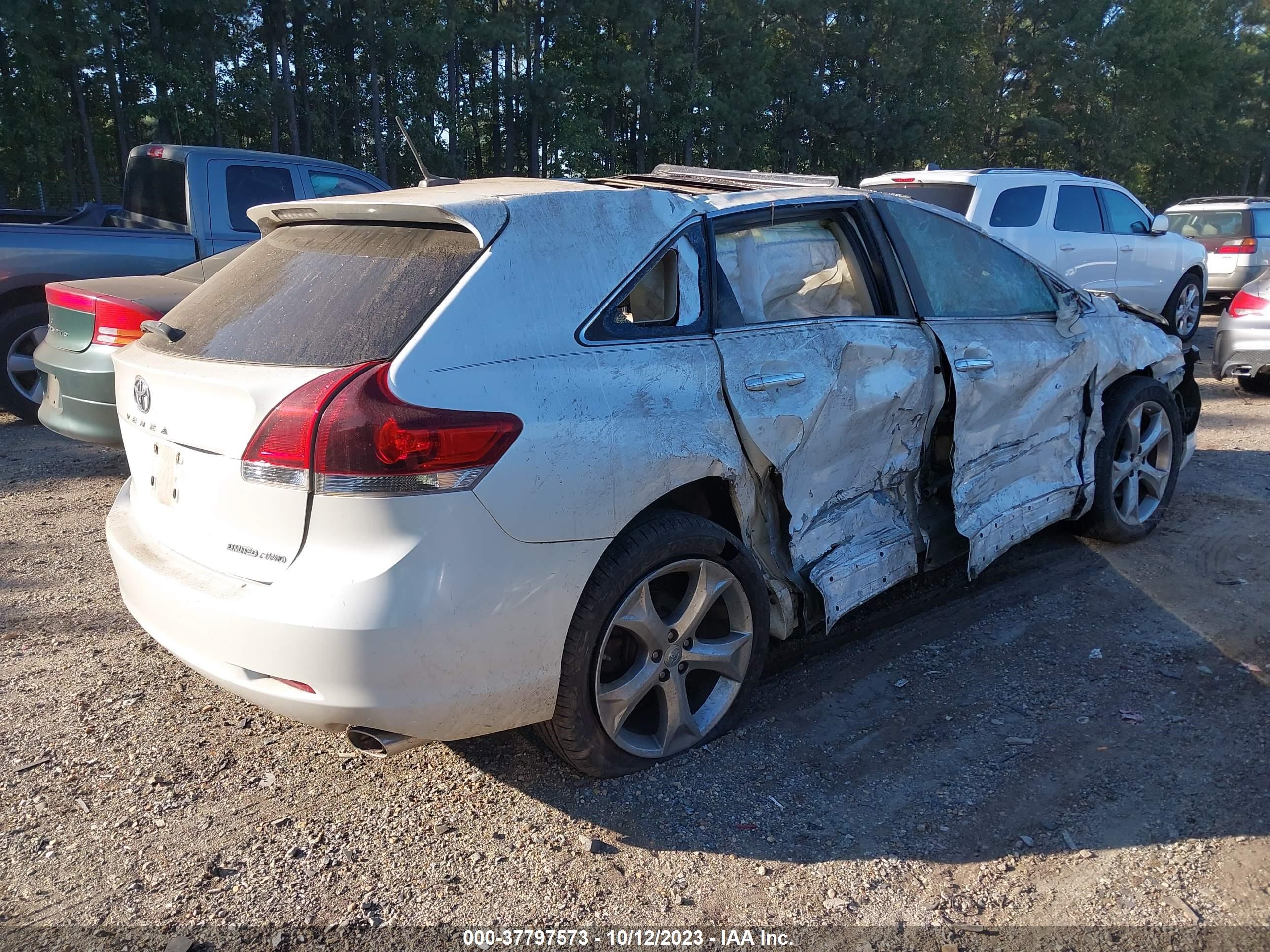 Photo 3 VIN: 4T3BK3BB3DU083640 - TOYOTA VENZA 