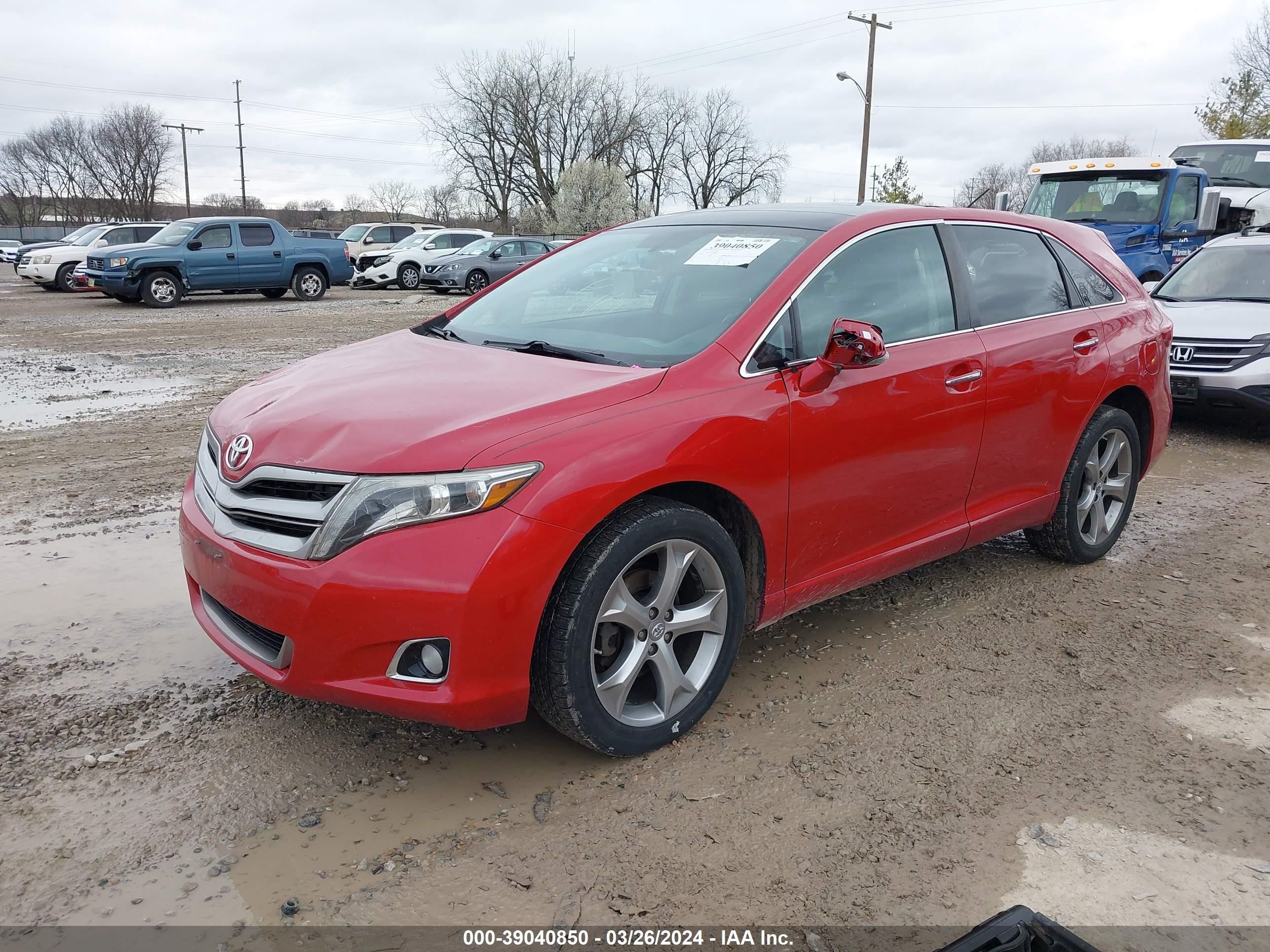 Photo 1 VIN: 4T3BK3BB3DU085355 - TOYOTA VENZA 