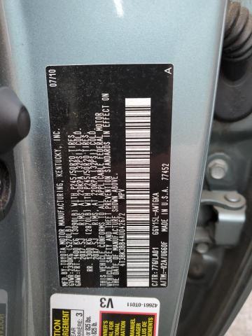 Photo 12 VIN: 4T3BK3BB4AU042672 - TOYOTA VENZA 