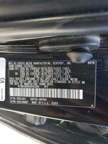 Photo 12 VIN: 4T3BK3BB6AU045038 - TOYOTA VENZA 