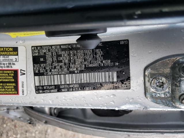 Photo 11 VIN: 4T3BK3BB6EU098277 - TOYOTA VENZA LE 