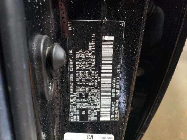 Photo 12 VIN: 4T3BK3BB7AU038132 - TOYOTA VENZA 