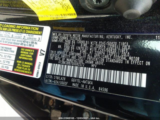 Photo 8 VIN: 4T3BK3BB7DU082572 - TOYOTA VENZA 