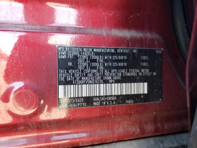 Photo 13 VIN: 4T3D6RFV5MU016316 - TOYOTA RAV4 LIMIT 