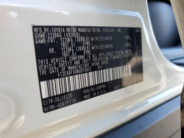 Photo 13 VIN: 4T3E6RFVXNU076842 - TOYOTA RAV4 XSE 