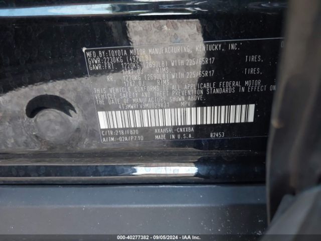 Photo 8 VIN: 4T3MWRFV9MU029831 - TOYOTA RAV4 