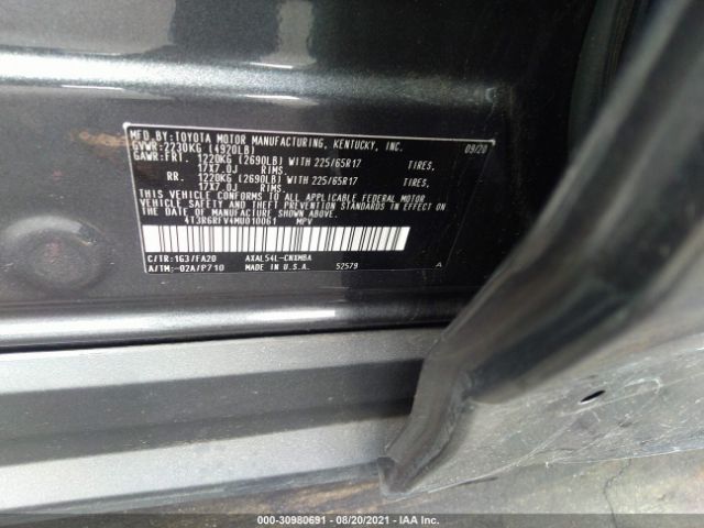 Photo 8 VIN: 4T3R6RFV4MU010061 - TOYOTA RAV4 