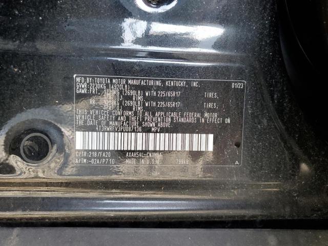 Photo 11 VIN: 4T3RWRFV3PU087136 - TOYOTA RAV4 XLE 