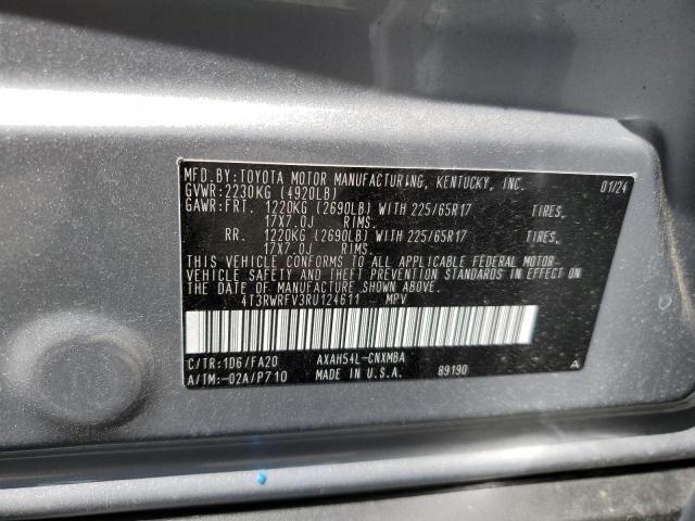 Photo 12 VIN: 4T3RWRFV3RU124611 - TOYOTA RAV4 