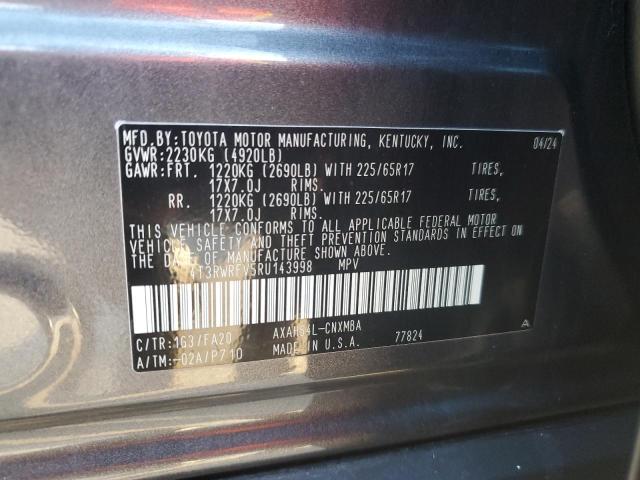 Photo 13 VIN: 4T3RWRFV5RU143998 - TOYOTA RAV4 XLE 