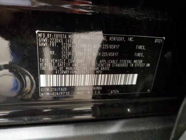 Photo 11 VIN: 4T3RWRFV6MU026875 - TOYOTA RAV4 XLE 