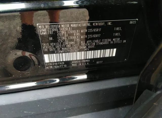 Photo 8 VIN: 4T3RWRFV7PU097037 - TOYOTA RAV4 