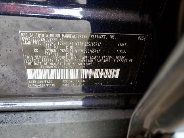 Photo 12 VIN: 4T3RWRFV7RU134722 - TOYOTA RAV4 XLE 