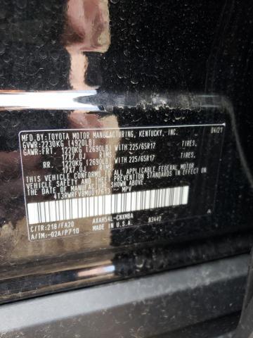 Photo 11 VIN: 4T3RWRFV8MU017613 - TOYOTA RAV4 XLE 