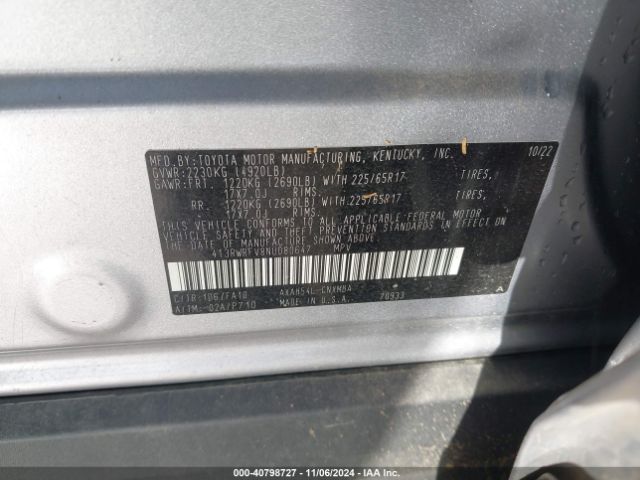 Photo 8 VIN: 4T3RWRFV8NU080647 - TOYOTA RAV4 