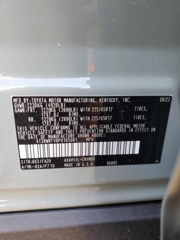 Photo 12 VIN: 4T3RWRFV8PU105081 - TOYOTA RAV4 XLE 