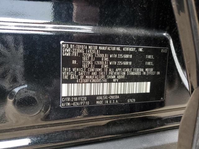 Photo 12 VIN: 4T3T6RFV3NU085146 - TOYOTA RAV4 