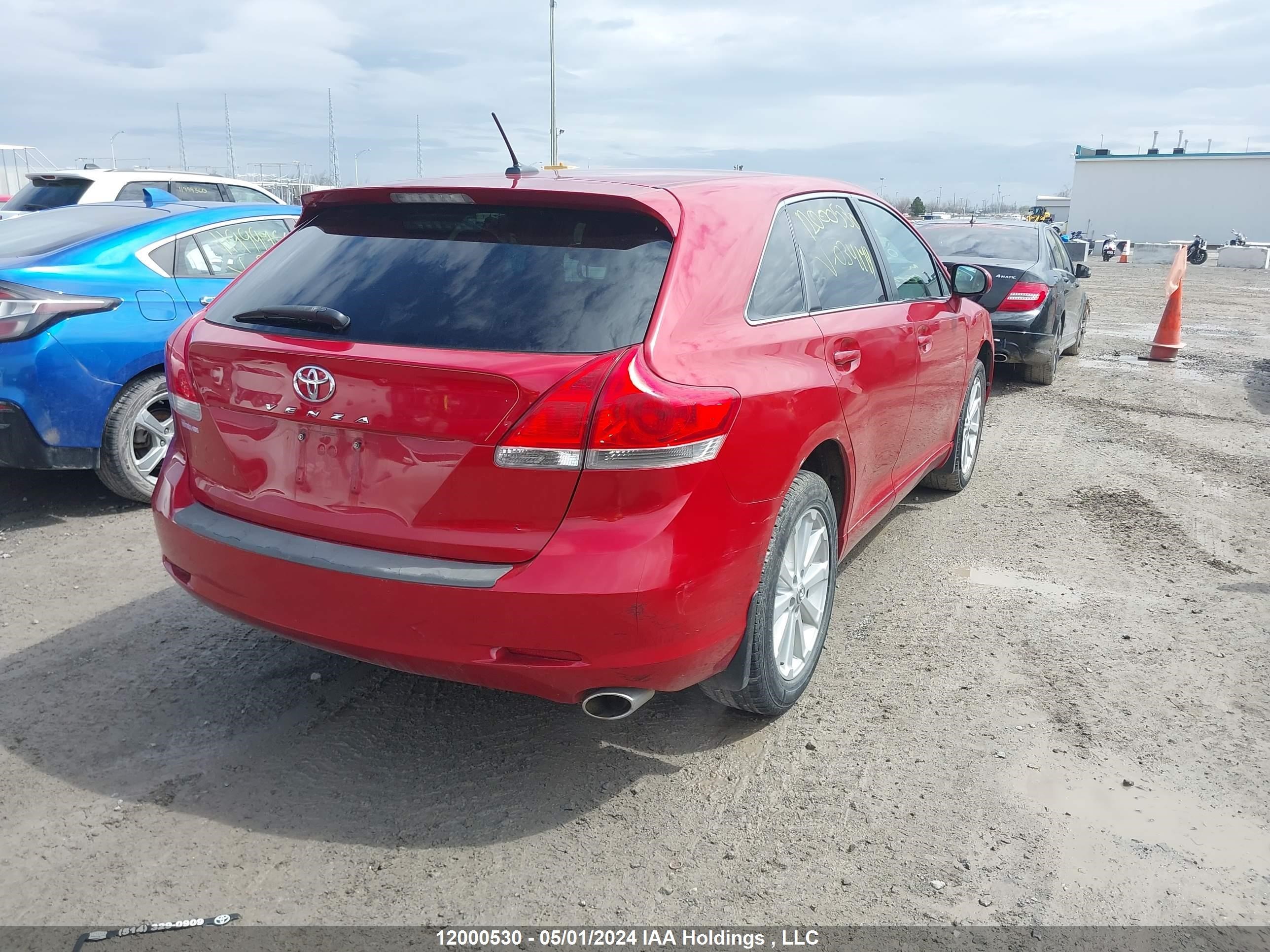 Photo 3 VIN: 4T3ZA3BB0AU034179 - TOYOTA VENZA 