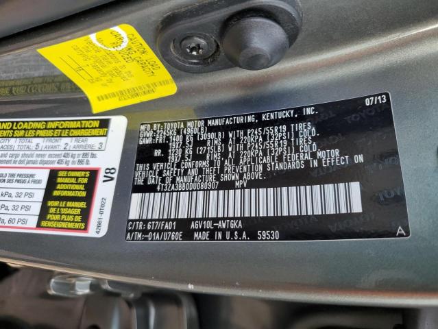 Photo 11 VIN: 4T3ZA3BB0DU080907 - TOYOTA VENZA 