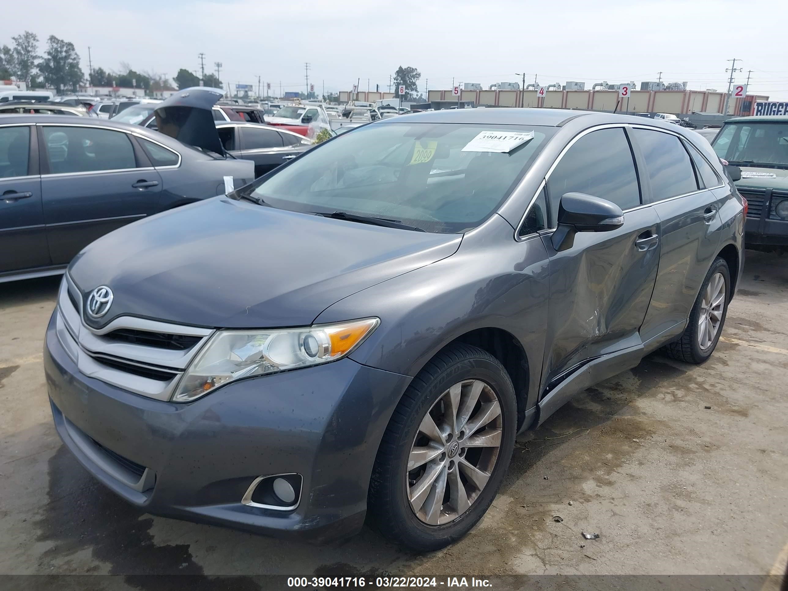 Photo 1 VIN: 4T3ZA3BB2FU091734 - TOYOTA VENZA 