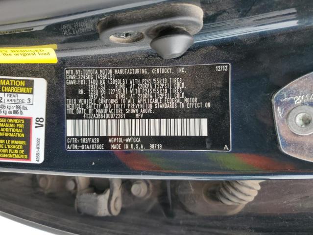 Photo 11 VIN: 4T3ZA3BB4DU072261 - TOYOTA VENZA LE 