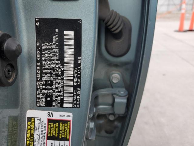 Photo 11 VIN: 4T3ZA3BB7BU043110 - TOYOTA VENZA 