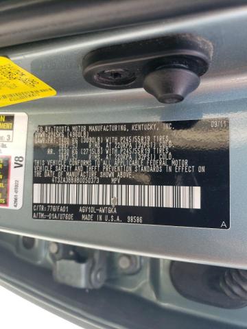 Photo 12 VIN: 4T3ZA3BB8BU050373 - TOYOTA VENZA 