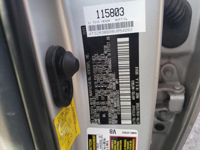 Photo 9 VIN: 4T3ZA3BB8BU054262 - TOYOTA VENZA 