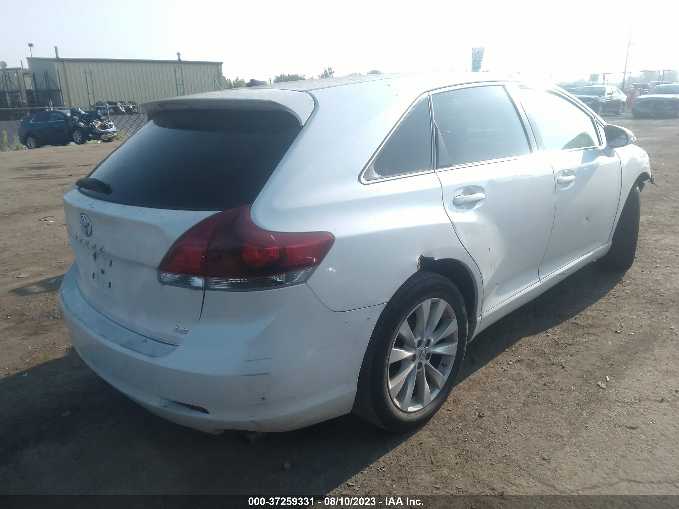 Photo 3 VIN: 4T3ZA3BB8DU072733 - TOYOTA VENZA 