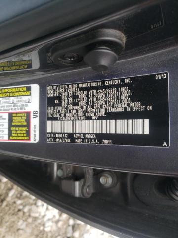 Photo 9 VIN: 4T3ZA3BB8DU074286 - TOYOTA VENZA LE 