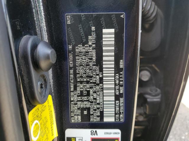 Photo 13 VIN: 4T3ZA3BB8DU077138 - TOYOTA VENZA LE 