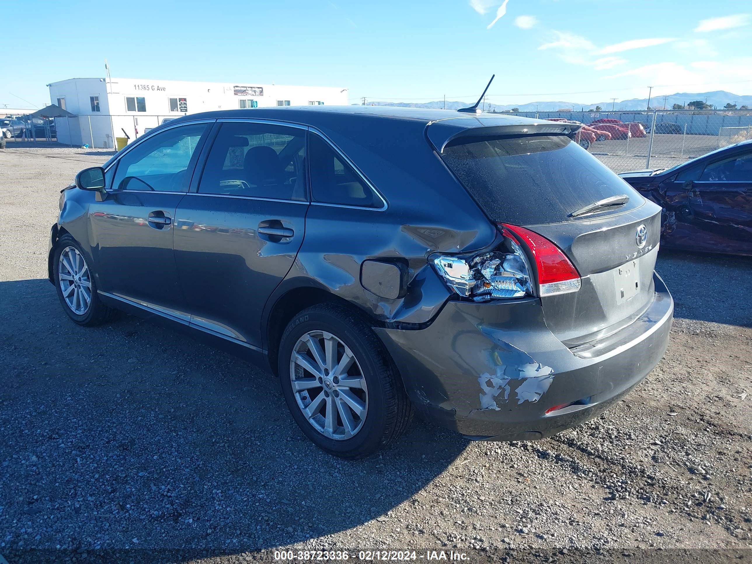 Photo 2 VIN: 4T3ZE11A69U015312 - TOYOTA VENZA 