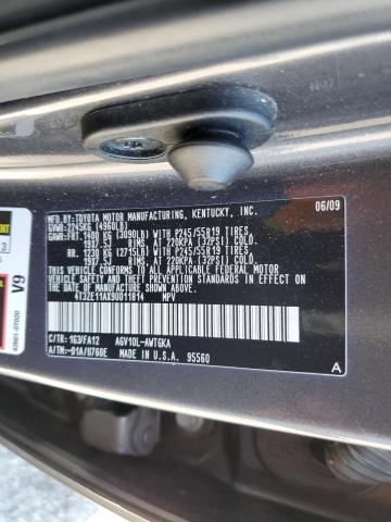 Photo 11 VIN: 4T3ZE11AX9U011814 - TOYOTA VENZA 