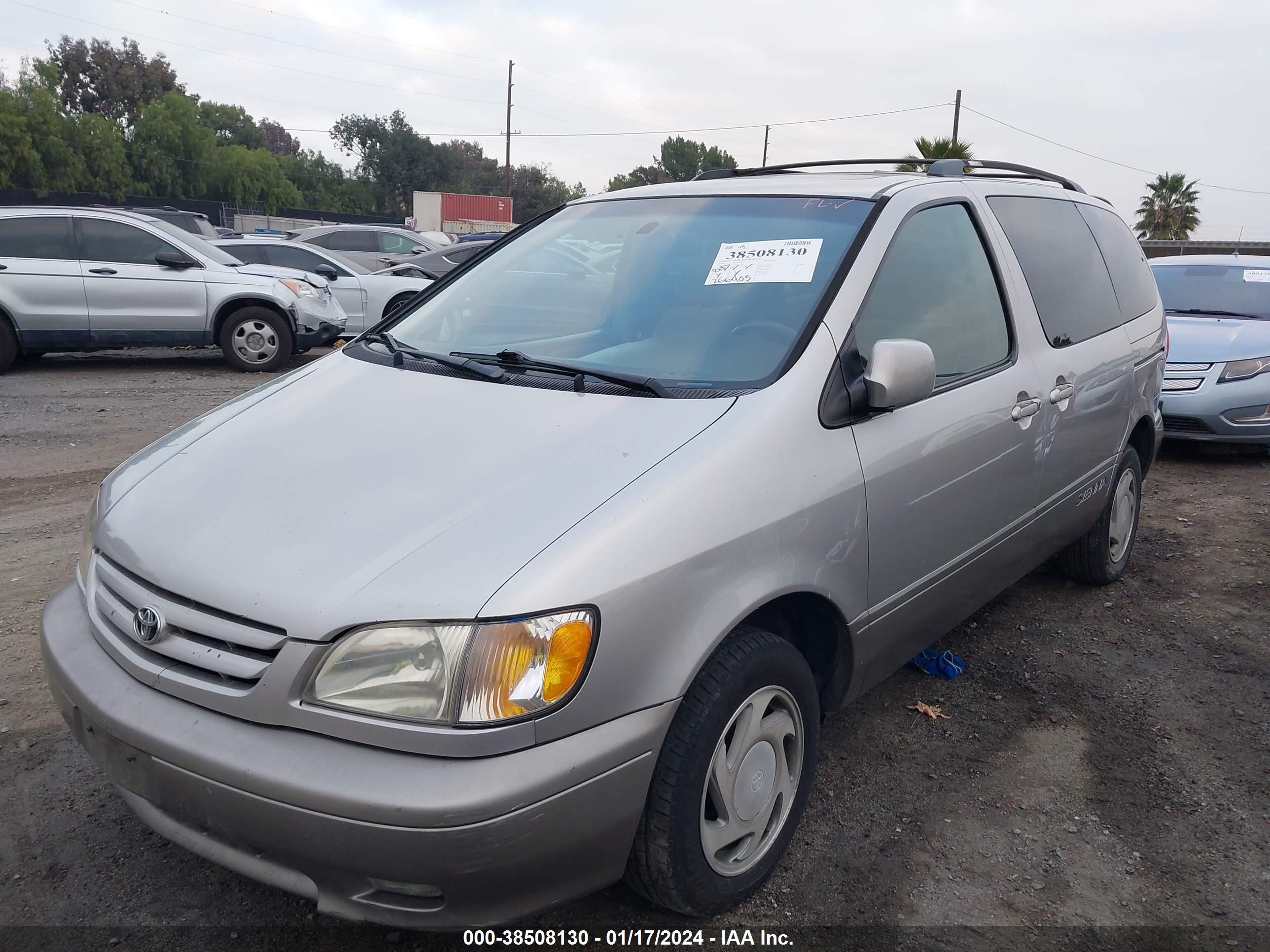 Photo 1 VIN: 4T3ZF13C01U321194 - TOYOTA SIENNA 