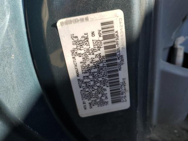 Photo 13 VIN: 4T3ZF13C01U371738 - TOYOTA SIENNA LE 