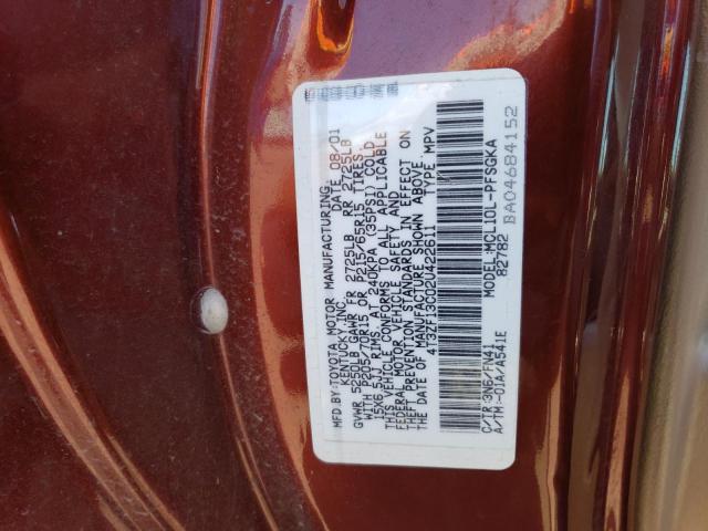 Photo 12 VIN: 4T3ZF13C02U422611 - TOYOTA SIENNA LE 