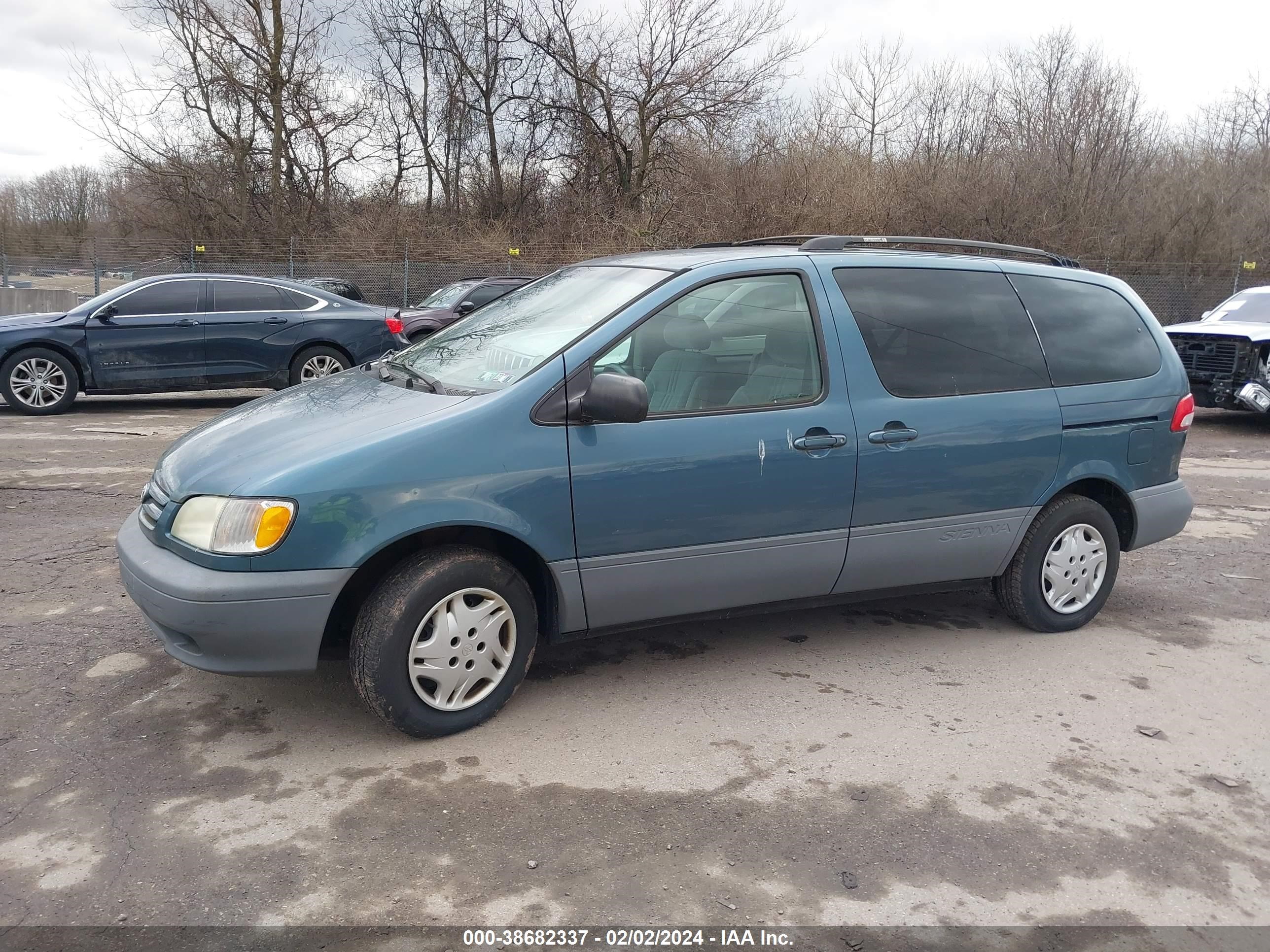 Photo 1 VIN: 4T3ZF13C02U485126 - TOYOTA SIENNA 