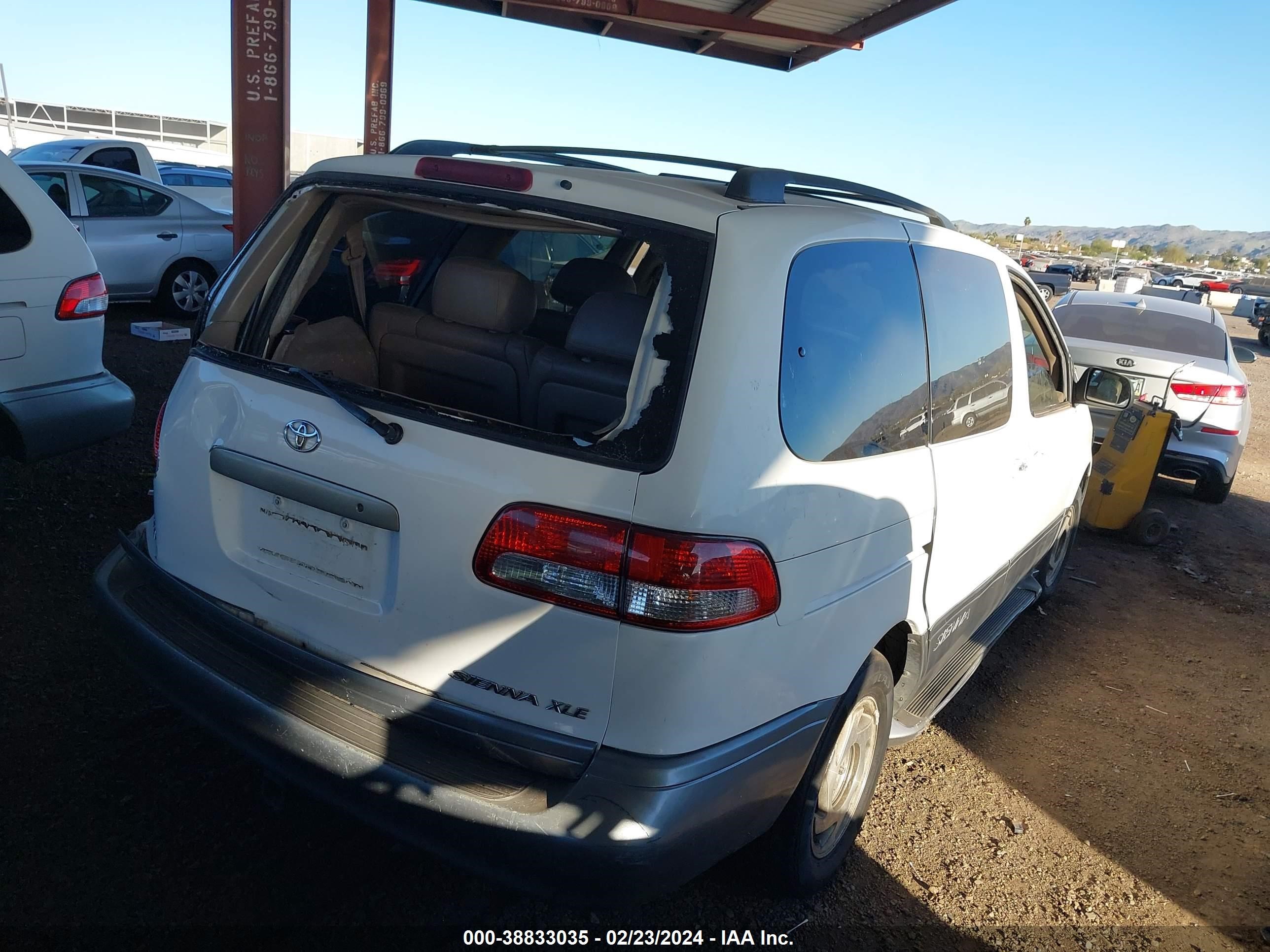 Photo 3 VIN: 4T3ZF13C21U395748 - TOYOTA SIENNA 