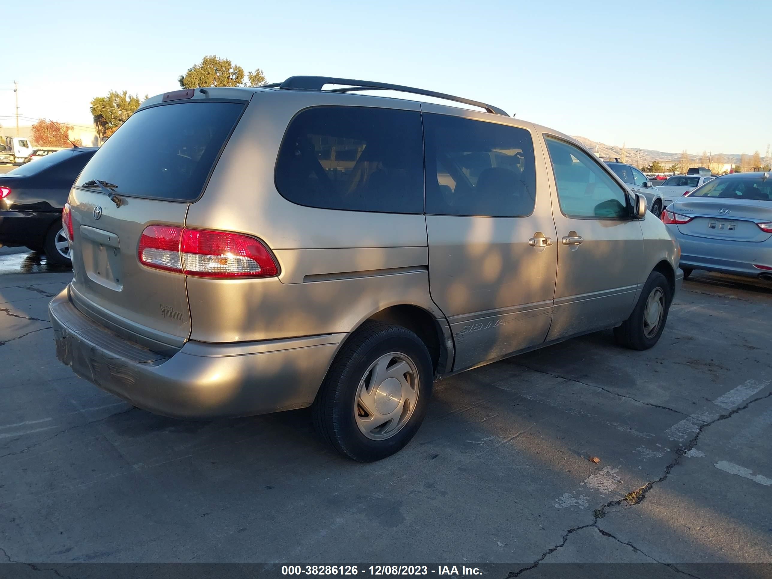 Photo 4 VIN: 4T3ZF13C23U530262 - TOYOTA SIENNA 