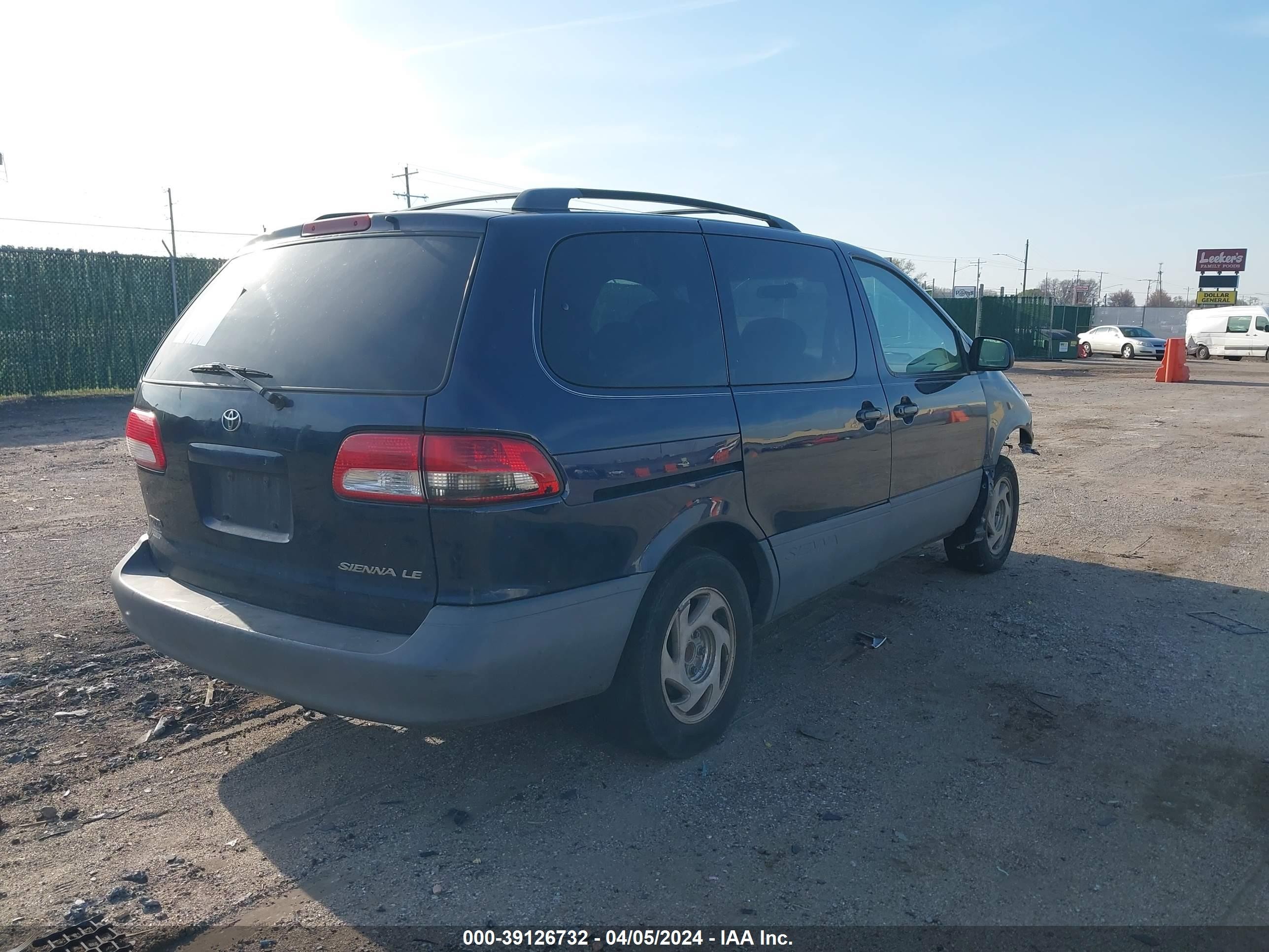 Photo 3 VIN: 4T3ZF13C31U350186 - TOYOTA SIENNA 