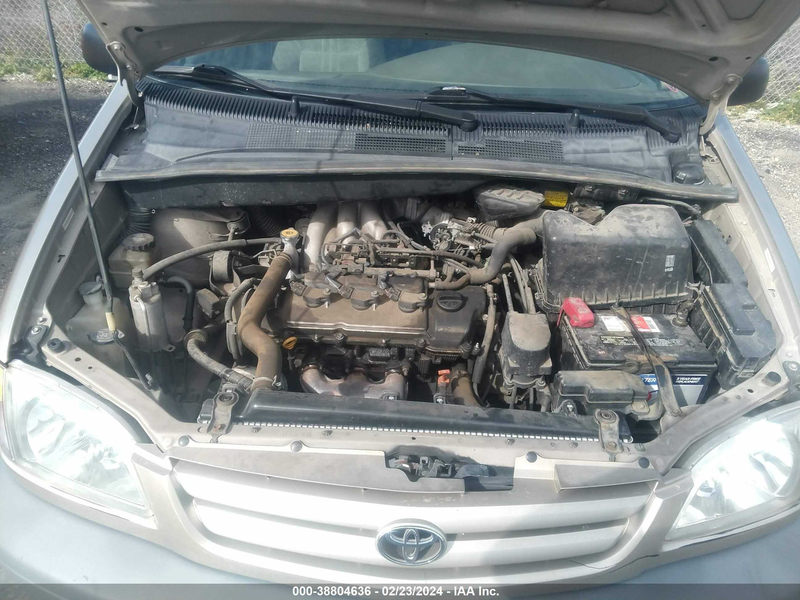 Photo 9 VIN: 4T3ZF13C31U367618 - TOYOTA SIENNA 