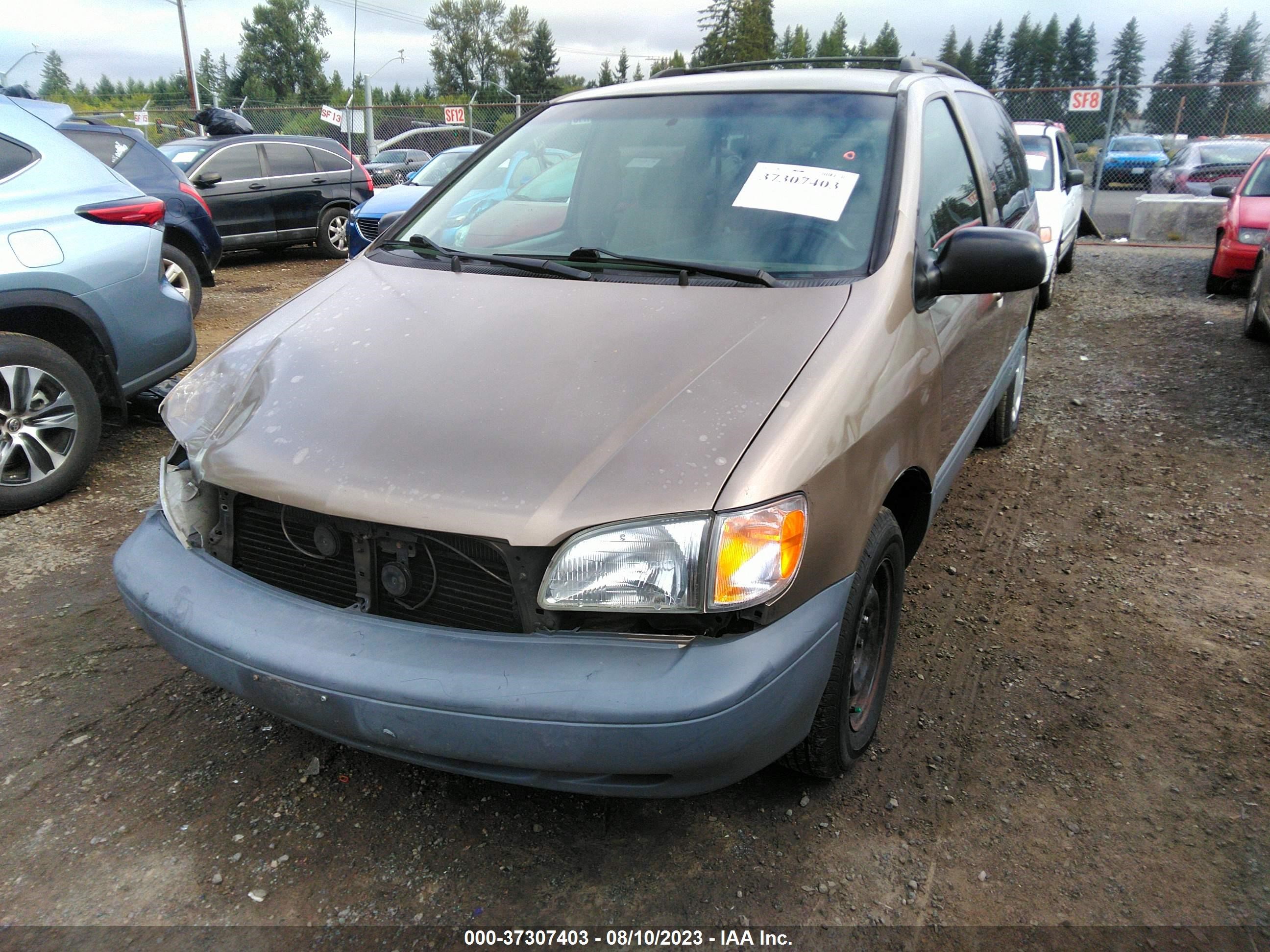 Photo 1 VIN: 4T3ZF13C6WU051458 - TOYOTA SIENNA 