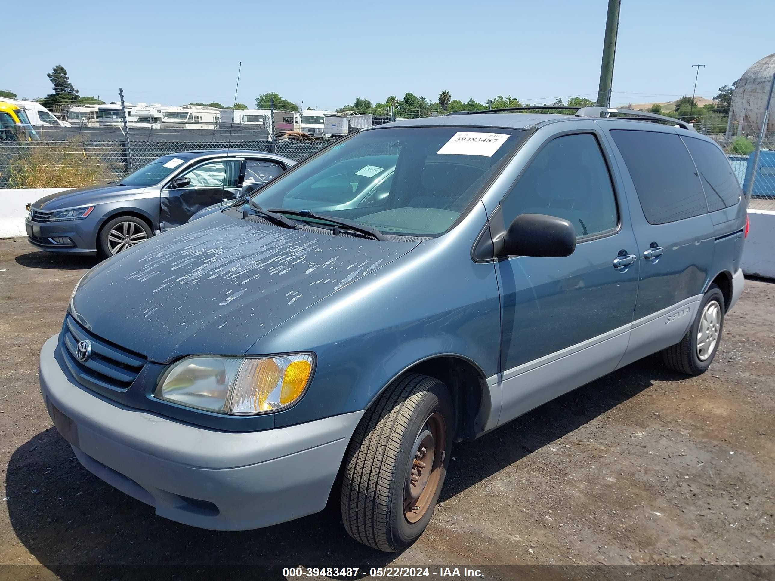 Photo 1 VIN: 4T3ZF13C71U403598 - TOYOTA SIENNA 