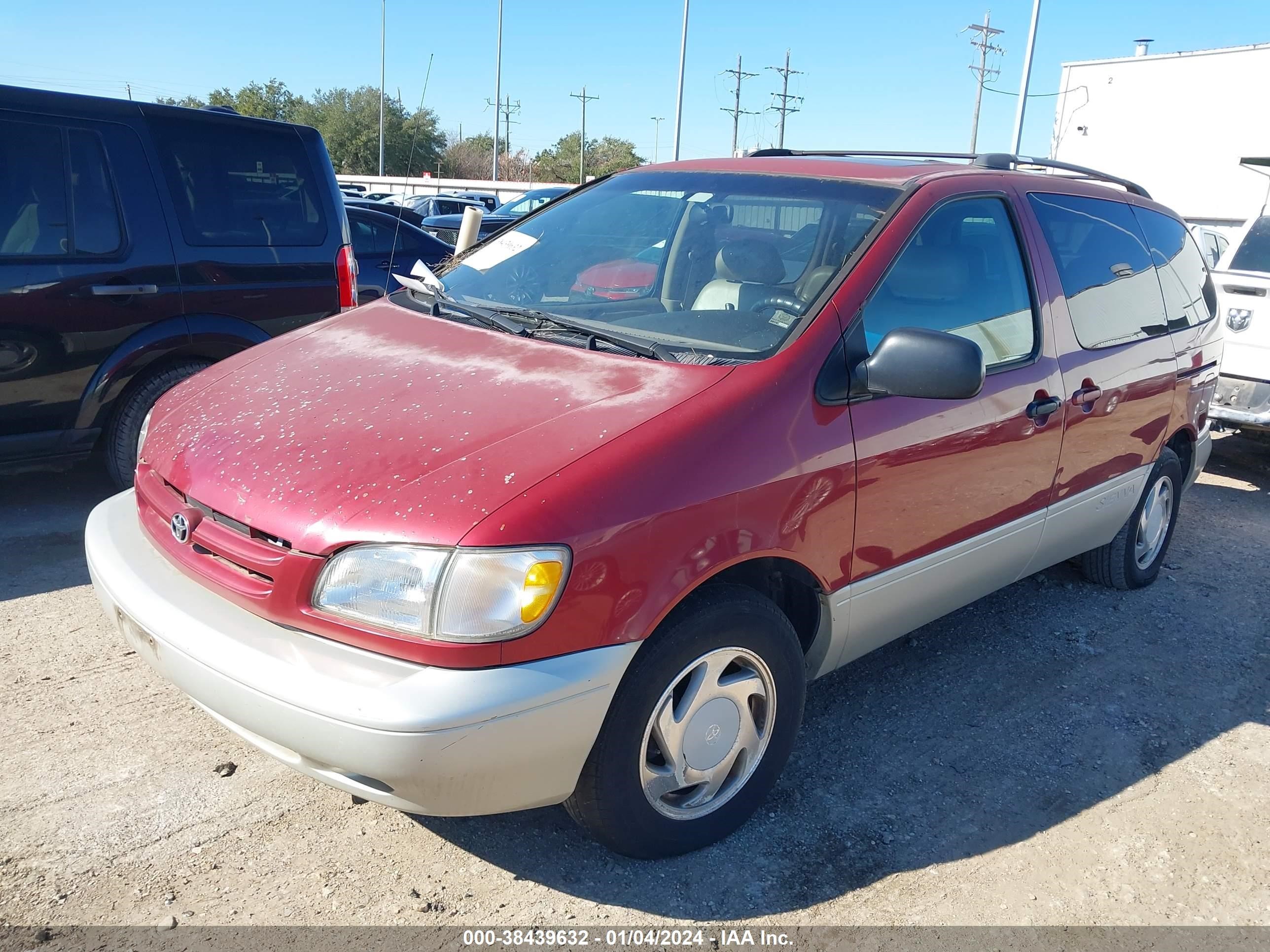 Photo 1 VIN: 4T3ZF13C7WU003547 - TOYOTA SIENNA 