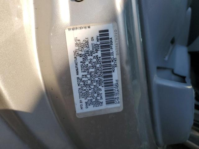 Photo 12 VIN: 4T3ZF13C82U424574 - TOYOTA SIENNA LE 