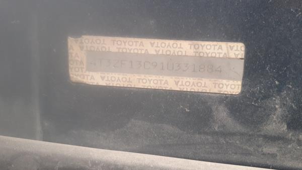 Photo 3 VIN: 4T3ZF13C91U331884 - TOYOTA SIENA 