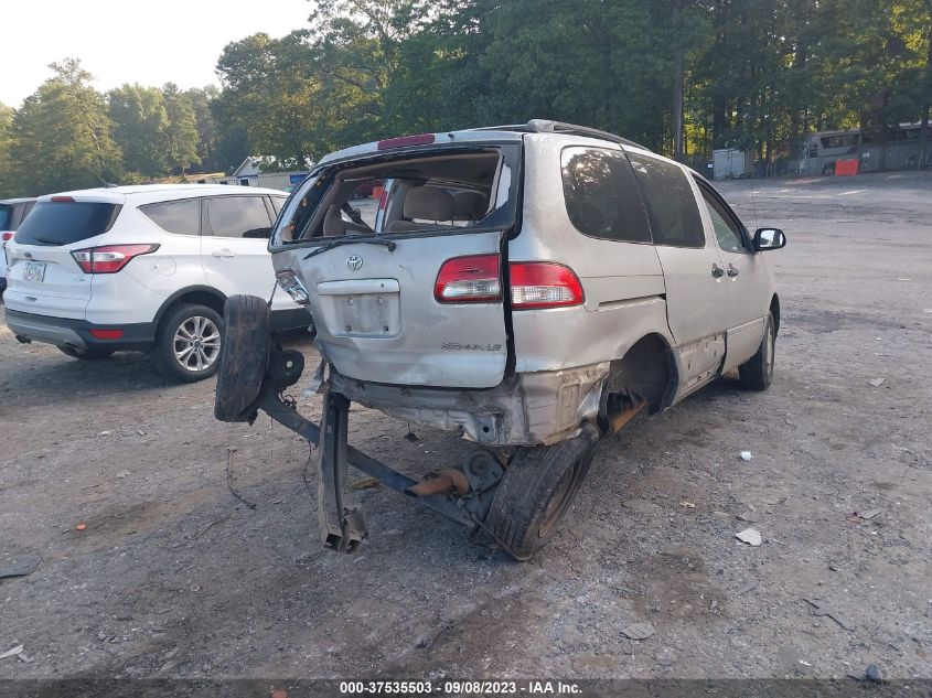 Photo 11 VIN: 4T3ZF13C91U332307 - TOYOTA SIENNA 