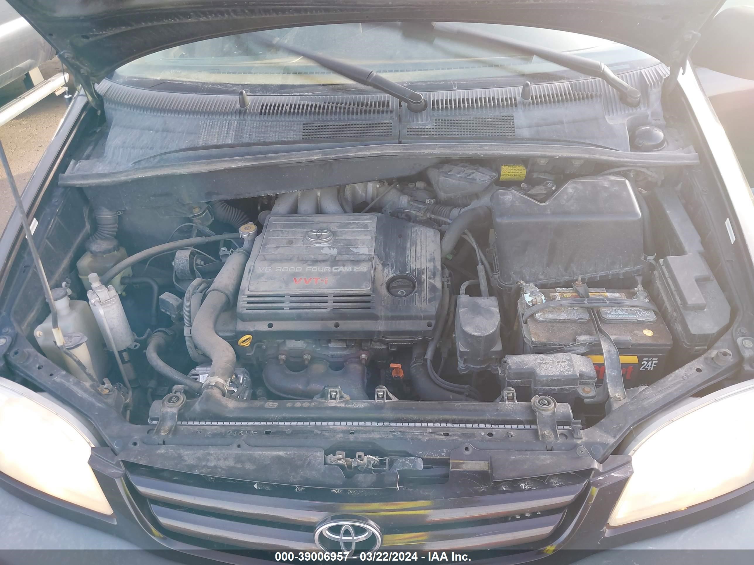 Photo 9 VIN: 4T3ZF13C91U354453 - TOYOTA SIENNA 