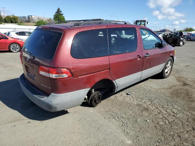 Photo 2 VIN: 4T3ZF13C91U380390 - TOYOTA SIENNA LE 